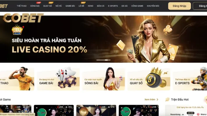 COBET - Thương hiệu cá cược được định vị ở tầm cao mới