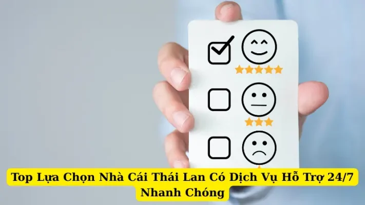 Top Lựa Chọn Nhà Cái Thái Lan Có Dịch Vụ Hỗ Trợ 24/7 Nhanh Chóng