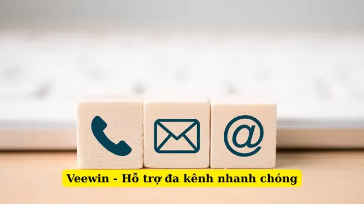 Veewin - Hỗ trợ đa kênh nhanh chóng